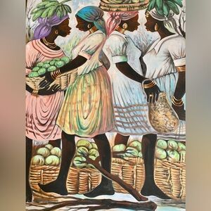 30X40 Painting by Haitian Artist Jean Pierre Auguste